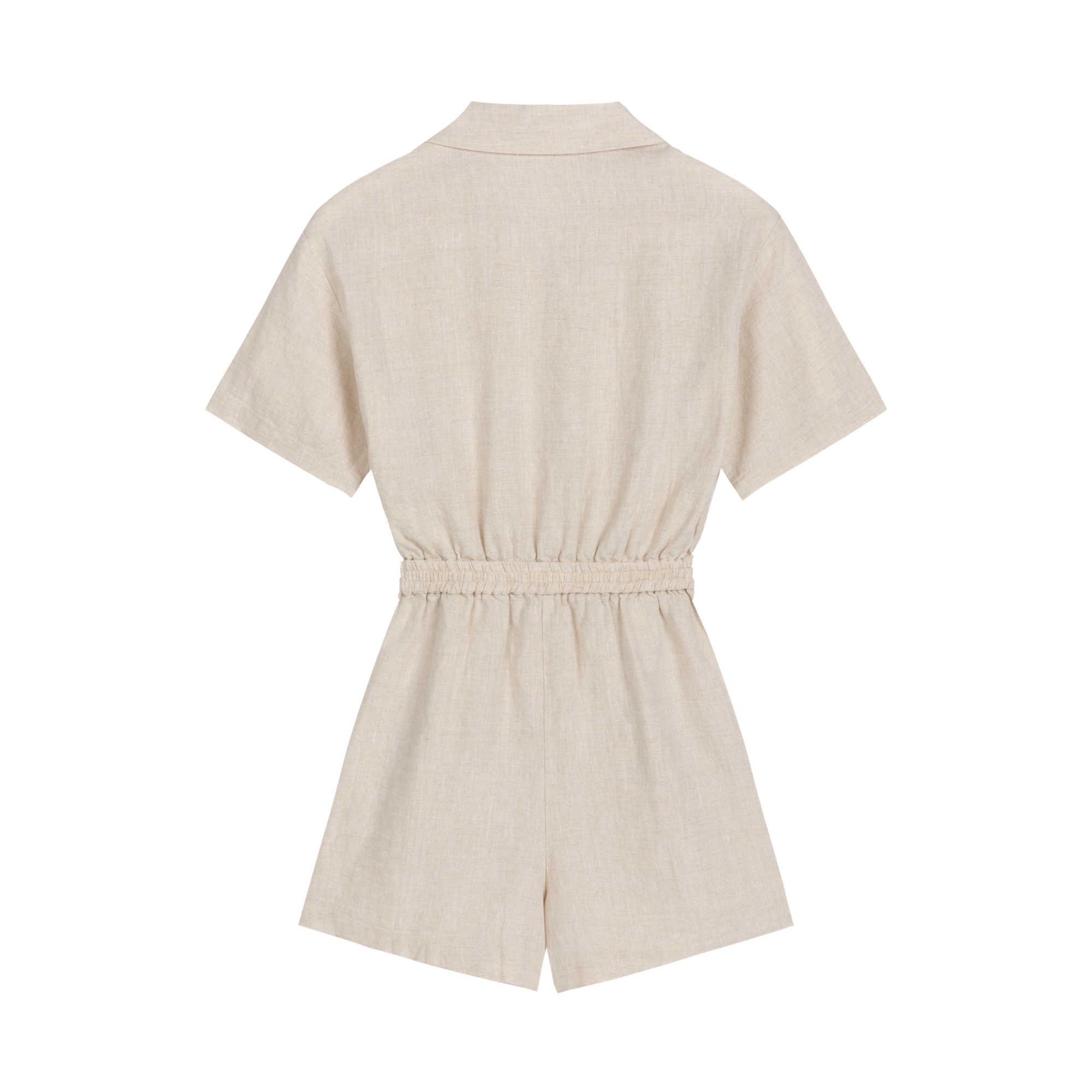 Short Sleeve High-Waist Shirt