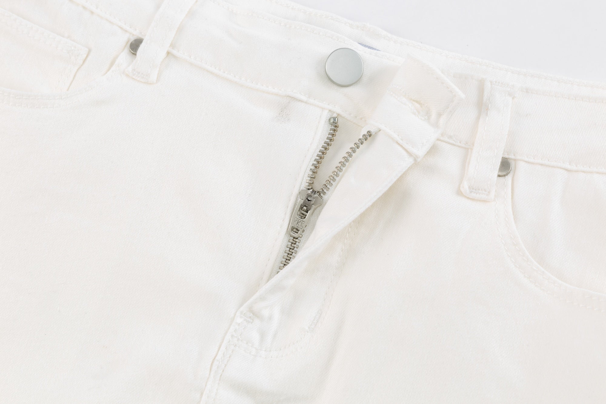 White Denim shorts