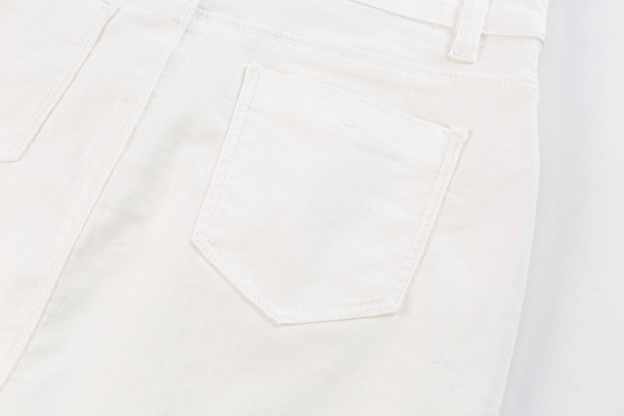 White Denim shorts