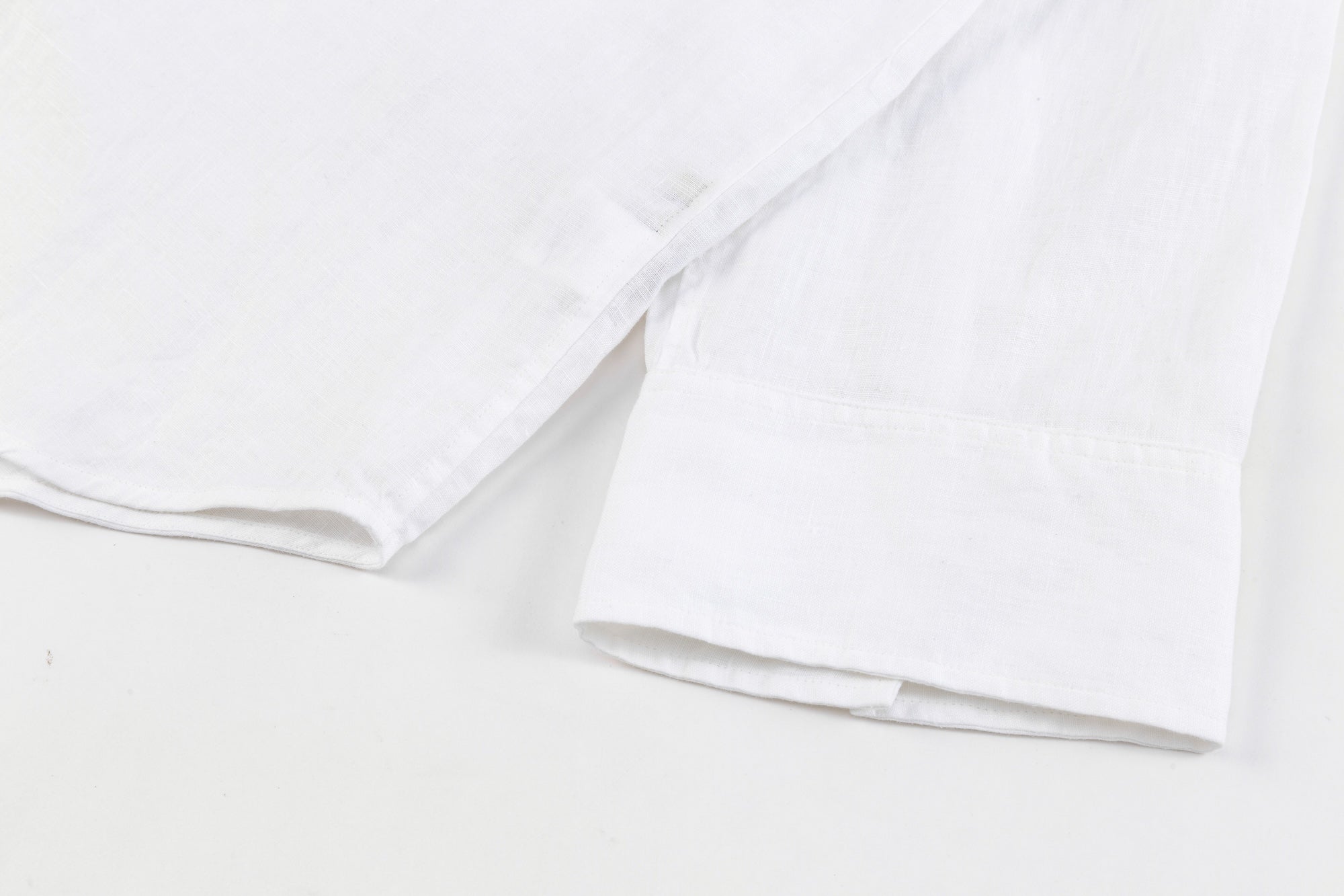 Loose Lapel Collar Linen Shirt