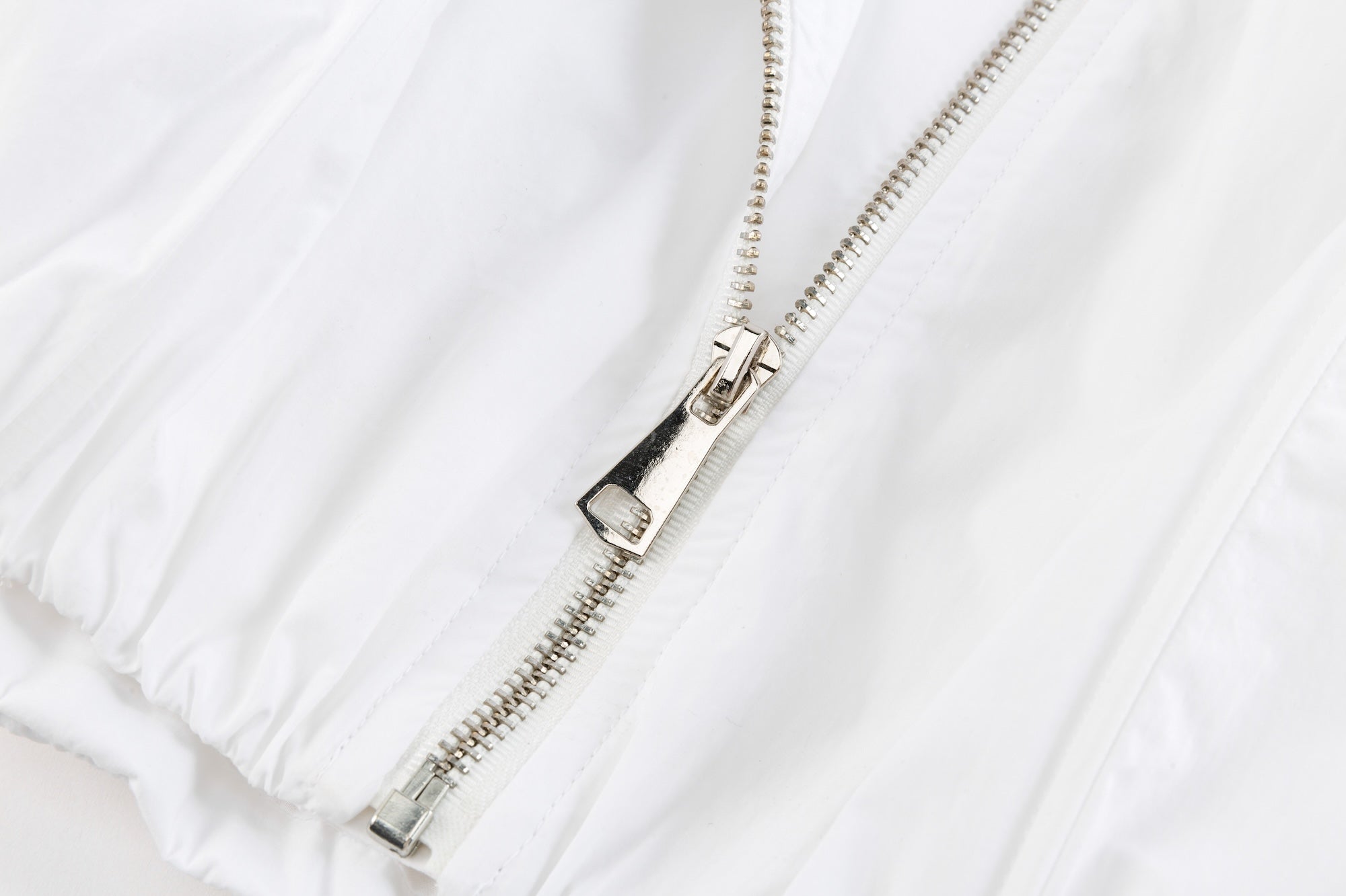 One-Shoulder Gathered Cropped Shirt