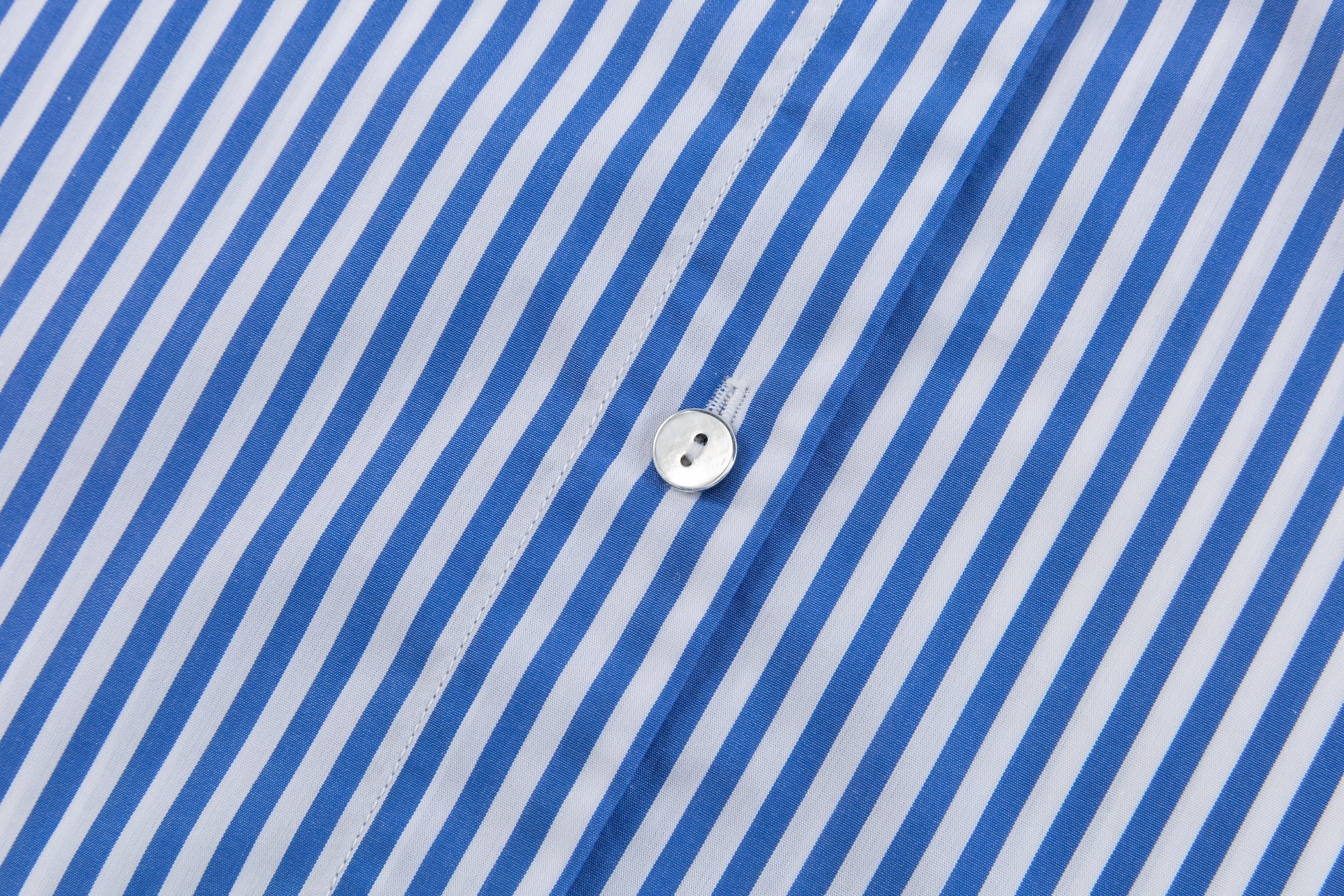 Blue-White Stripe Halter Shoulder Shirt