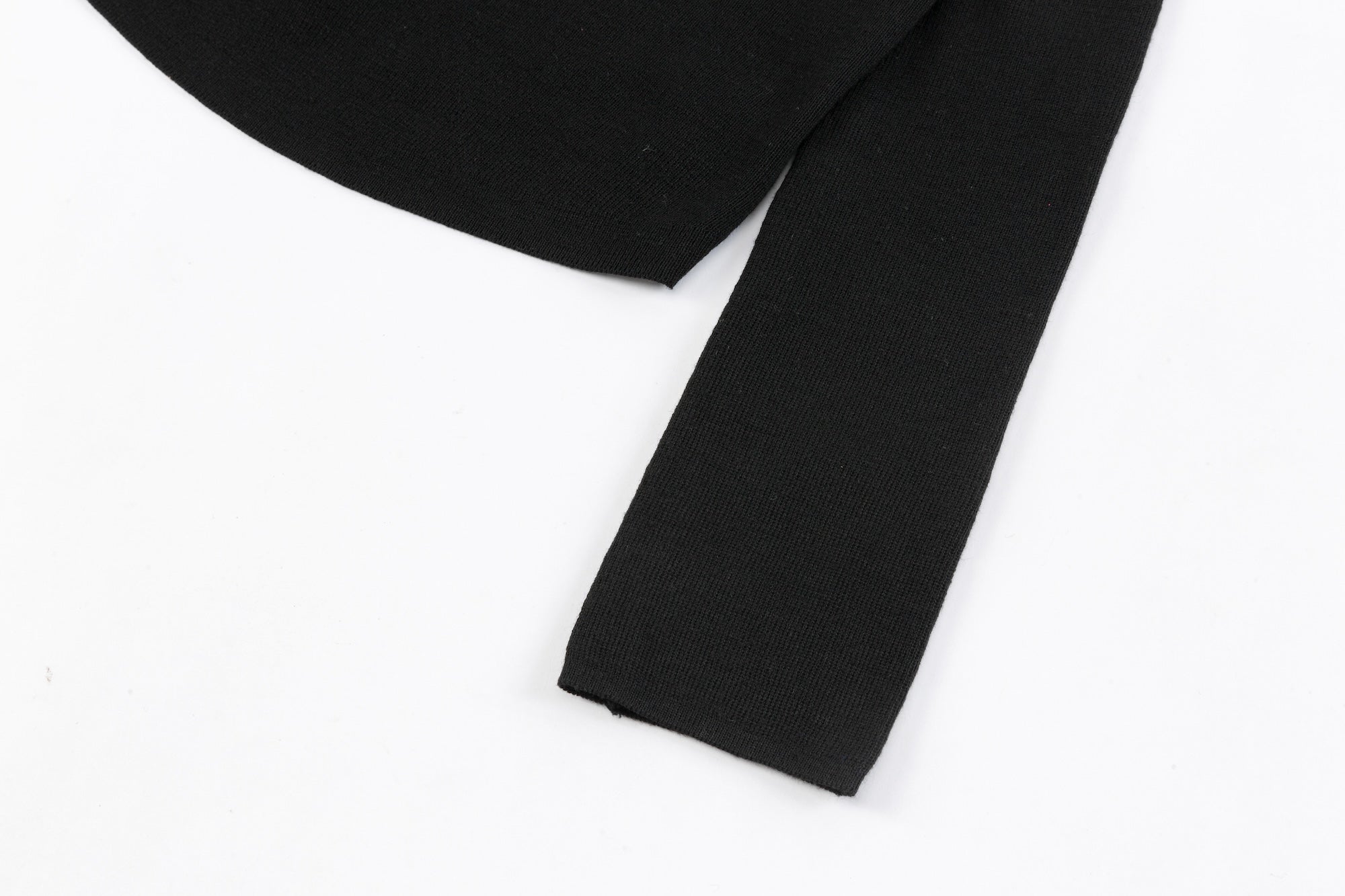 One-Shoulder Long Sleeve Knit Blouse