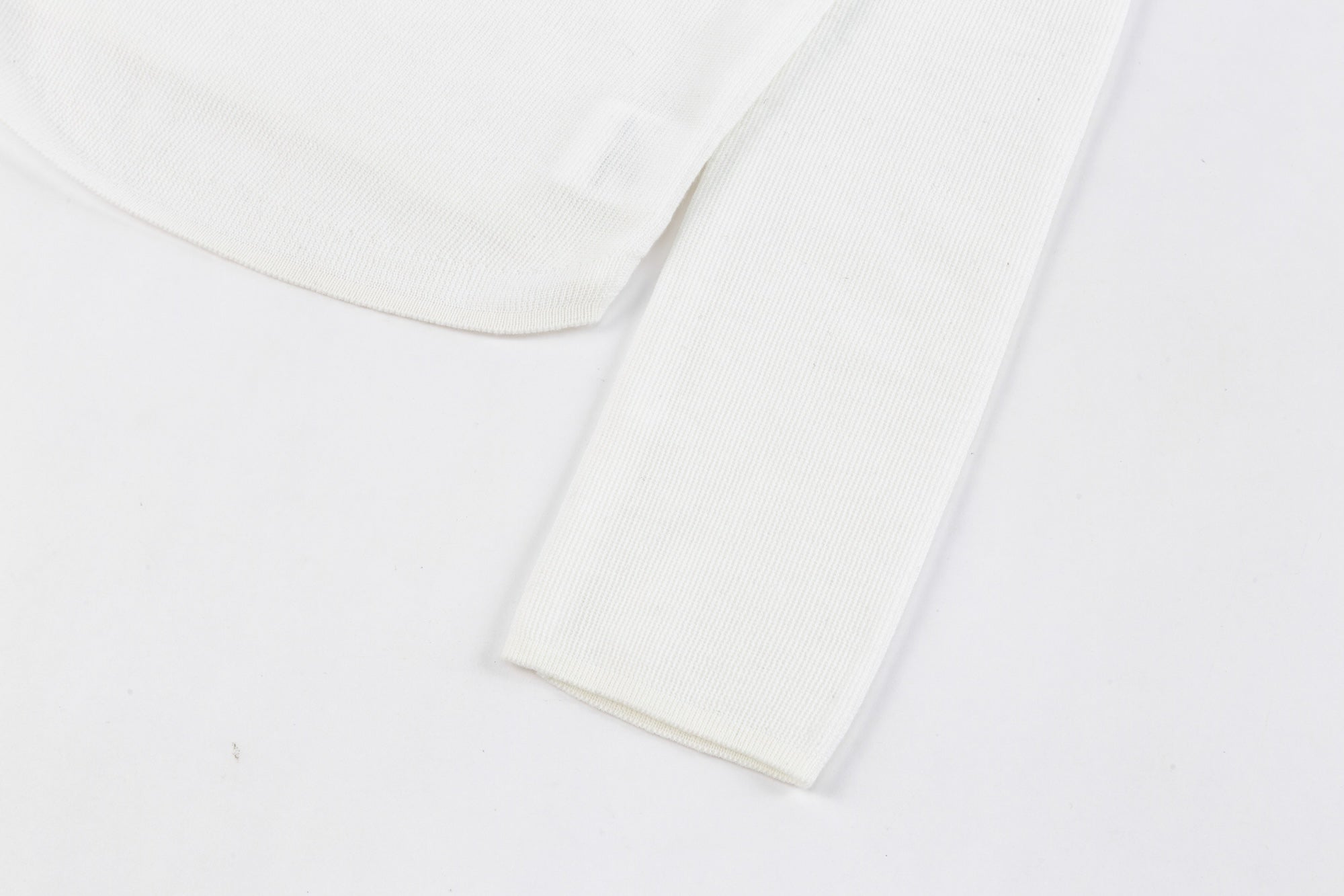One-Shoulder Long Sleeve Knit Blouse