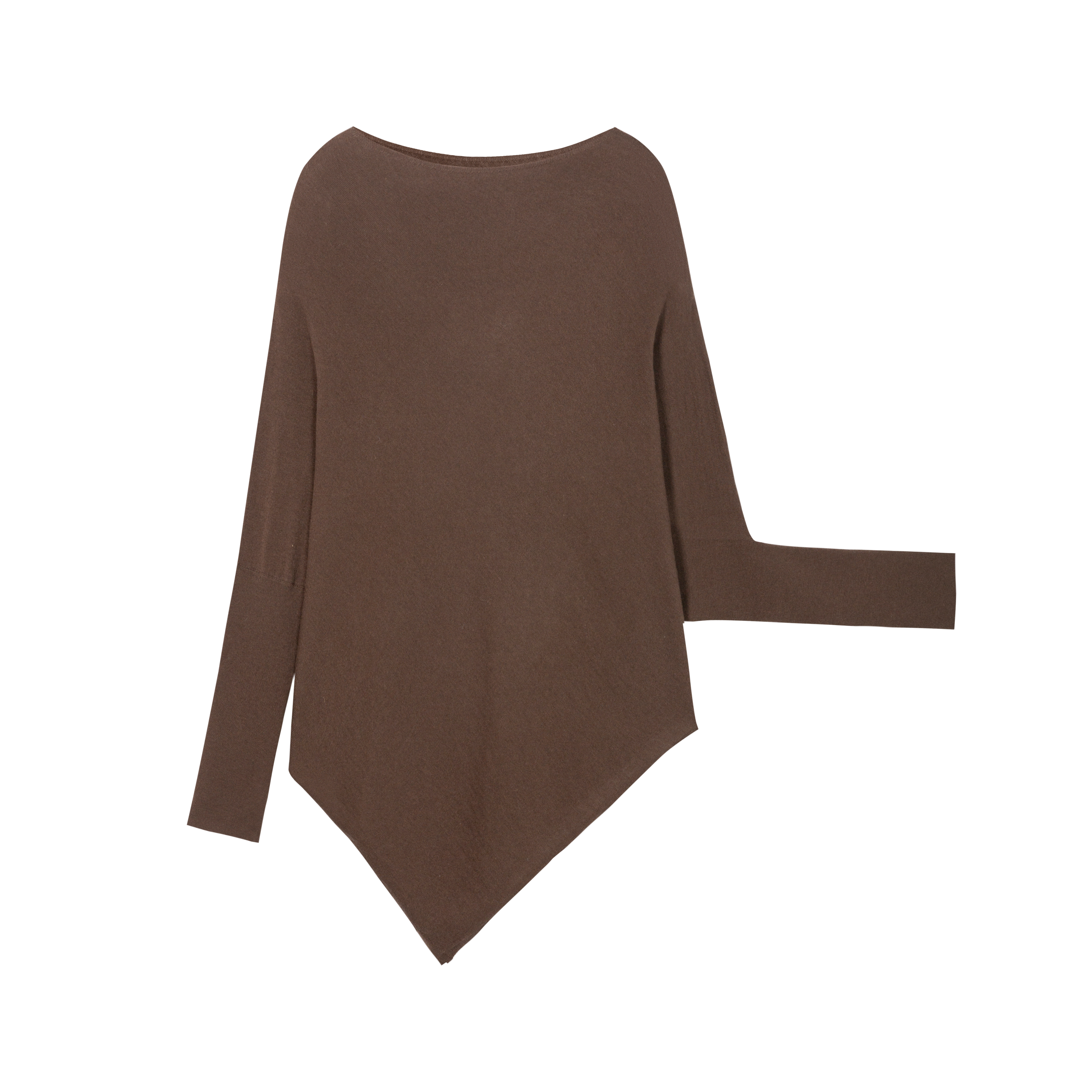 HDL Paire Flamma Draped Asymmetric Off-Shoulder Top