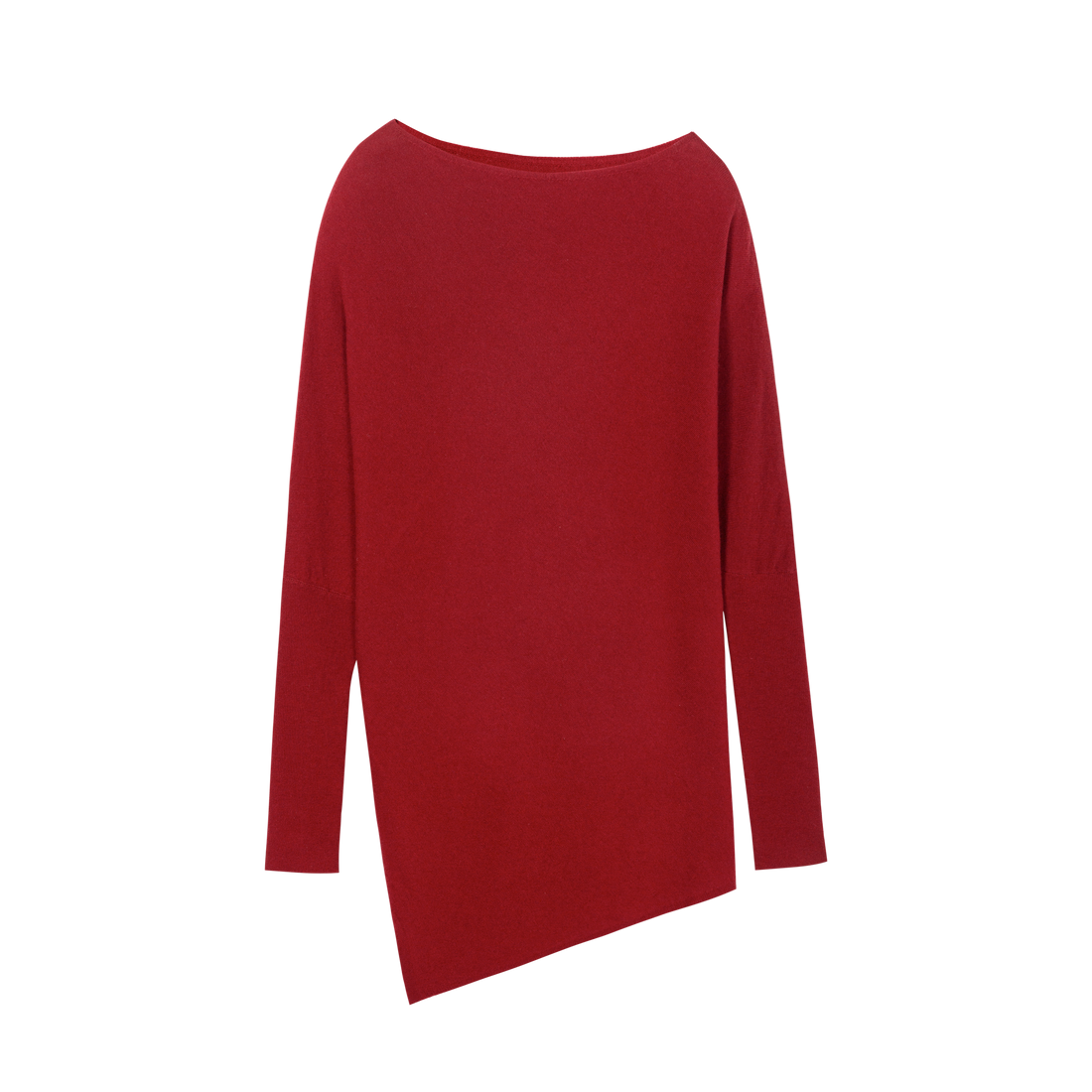 HDL Paire Flamma Draped Asymmetric Off-Shoulder Top
