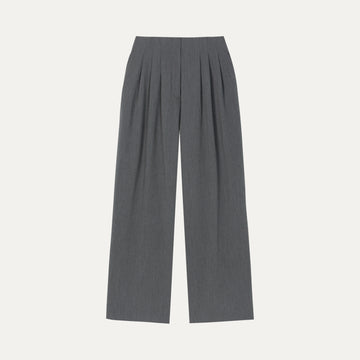 HDL Paire Flamma Grey Textured Tailored Trousers