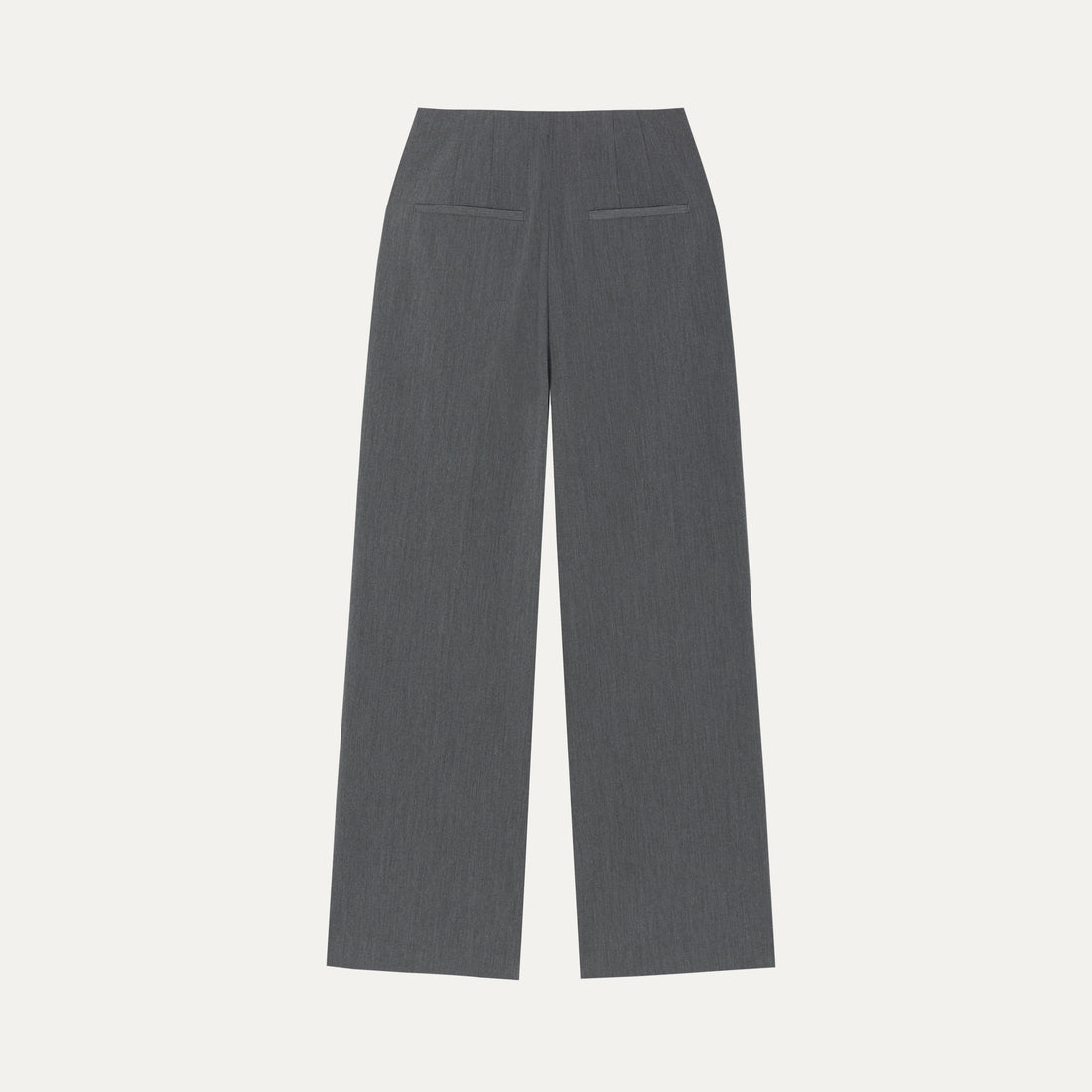 HDL Paire Flamma Grey Textured Tailored Trousers
