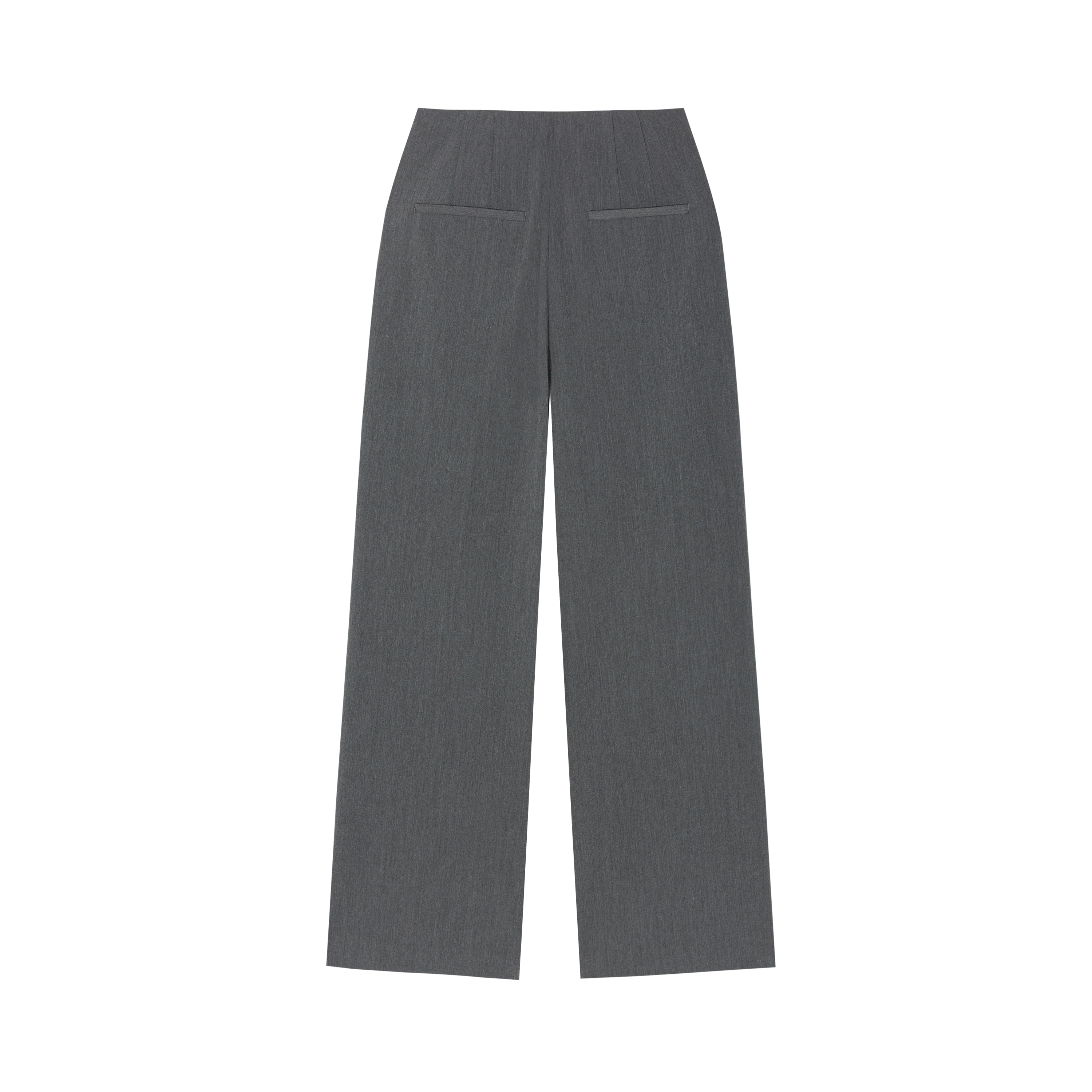 HDL Paire Flamma Grey Textured Tailored Trousers