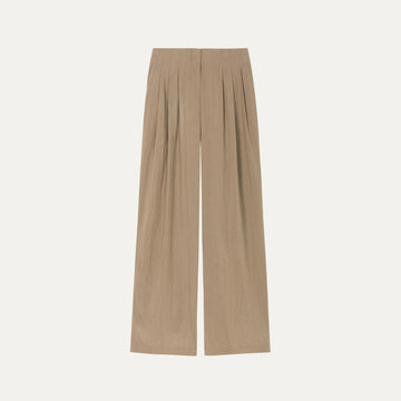 HDL Paire Flamma Brown Lightweight Straight-Leg Pants