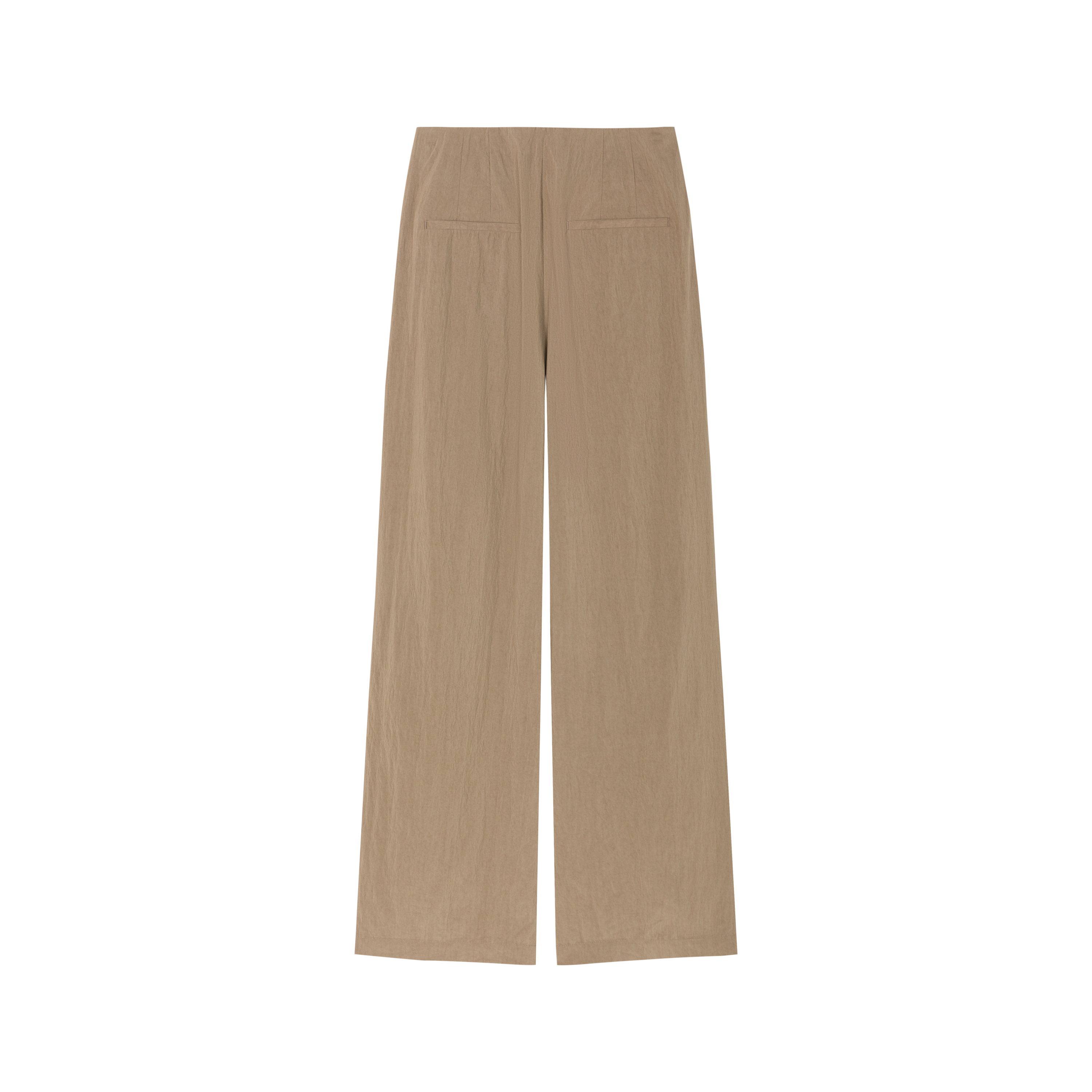 HDL Paire Flamma Brown Lightweight Straight-Leg Pants