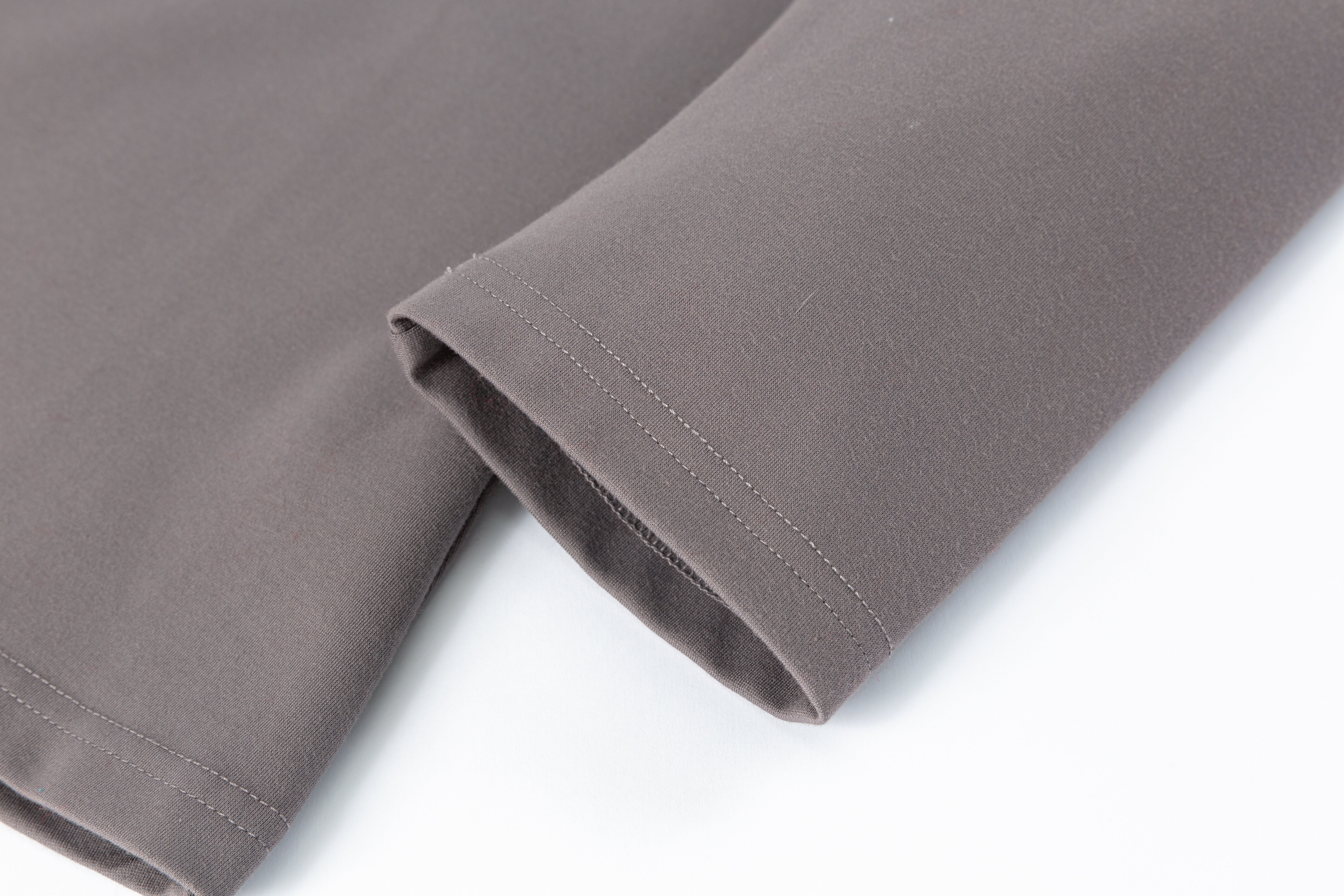 HDL Paire Flamma Grey Brown Panel Casual Top