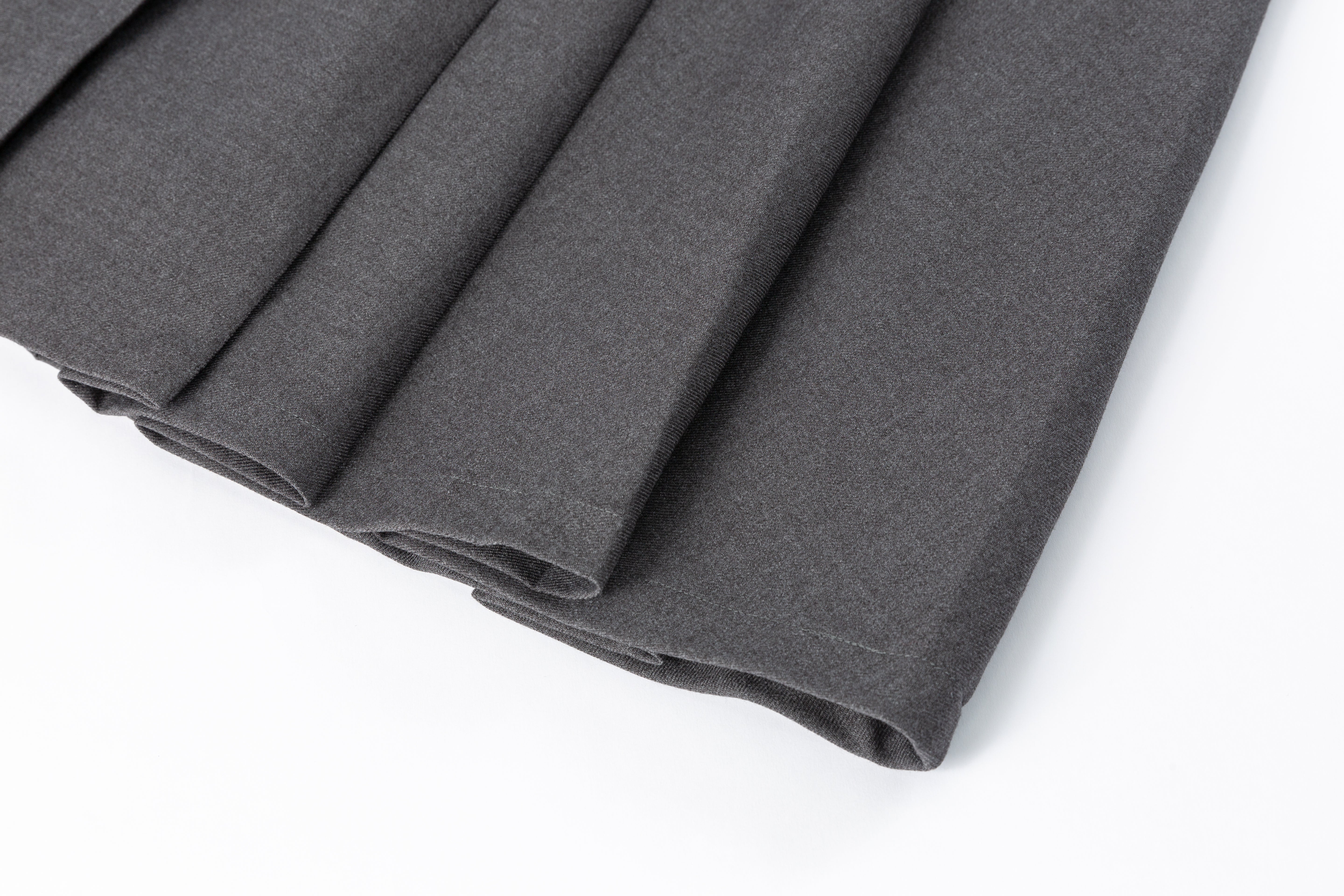 HDL Paire Flamma Grey Pleated Midi Skirt