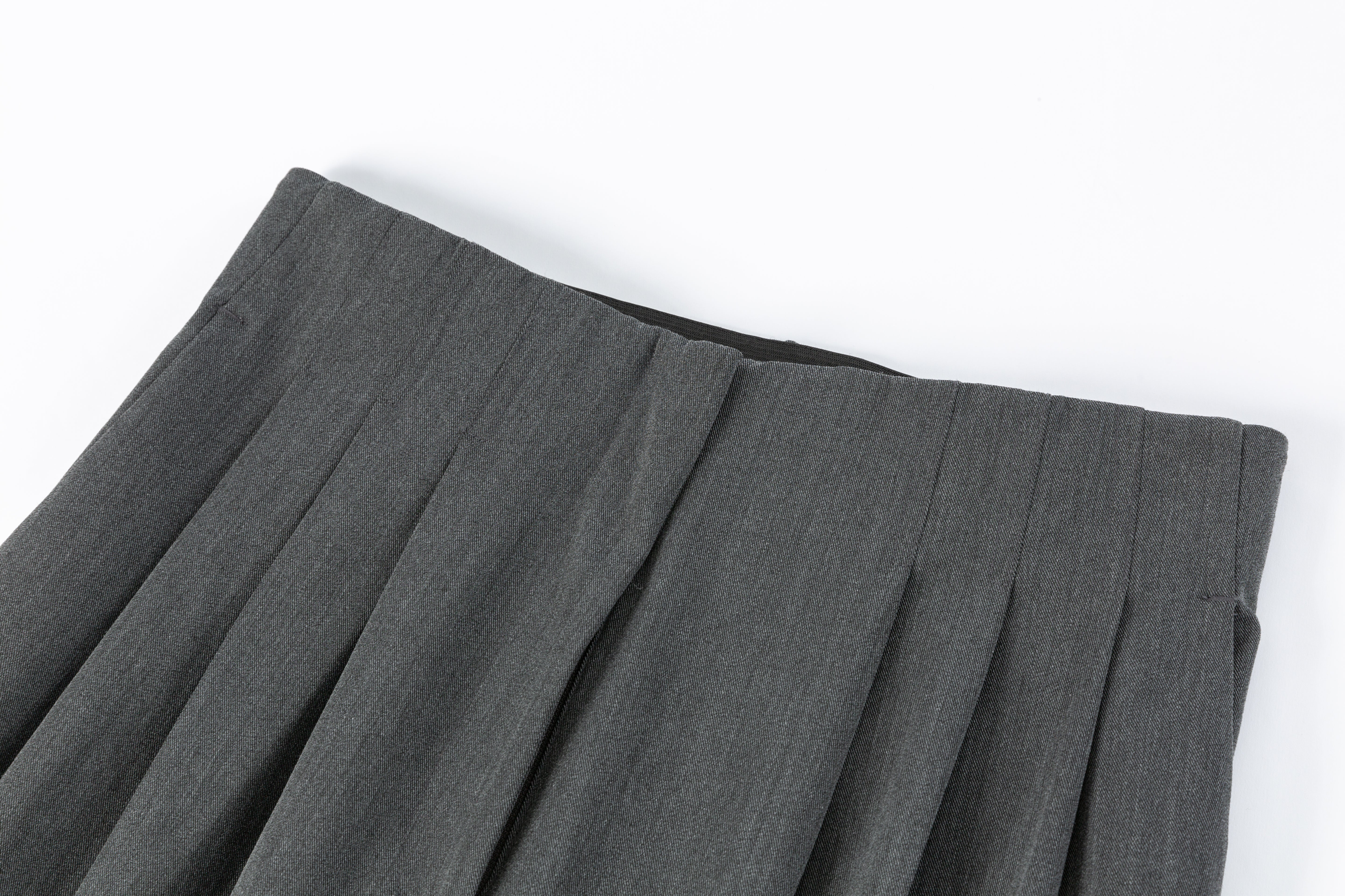 HDL Paire Flamma Grey Textured Tailored Trousers