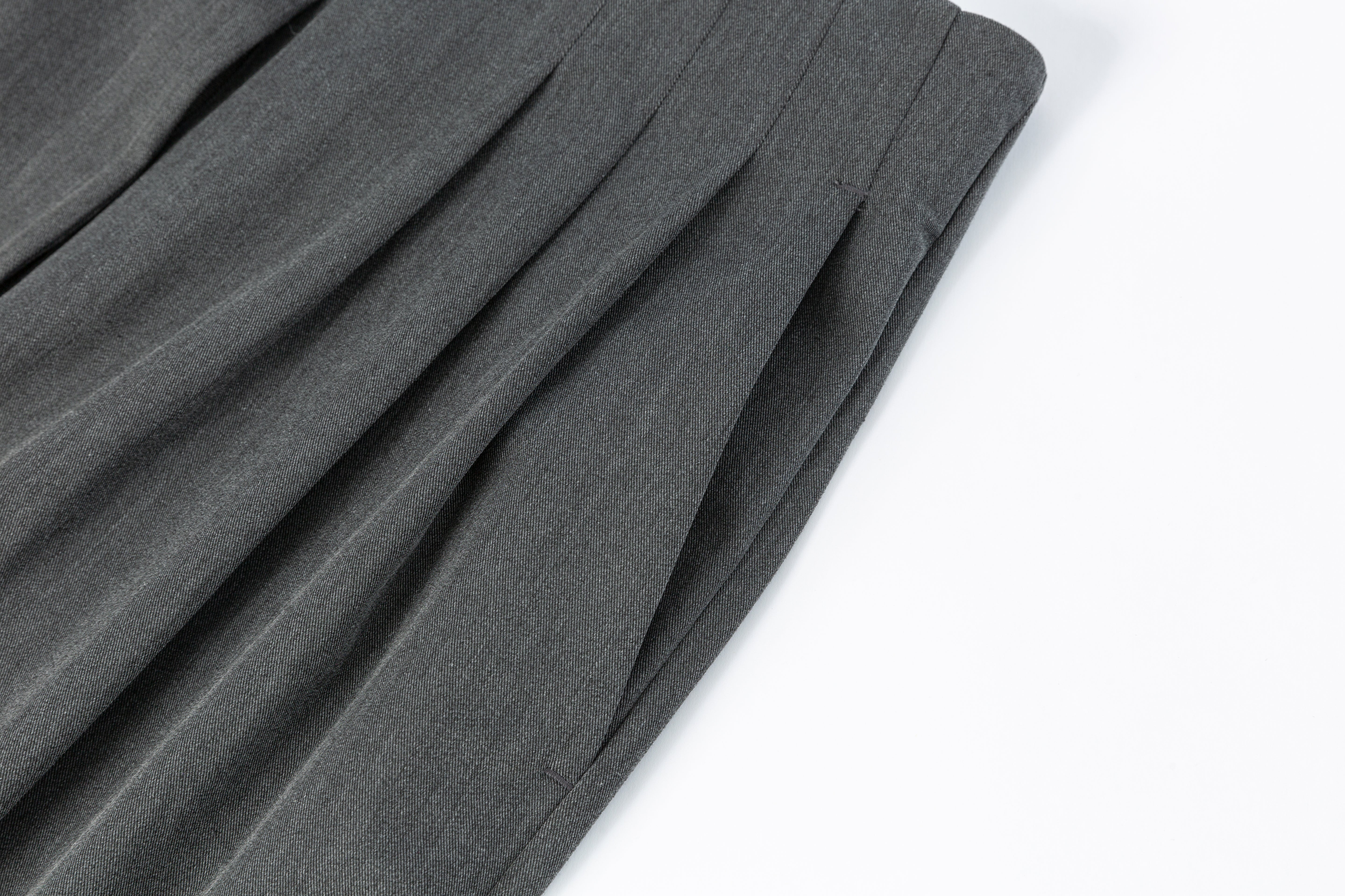 HDL Paire Flamma Grey Textured Tailored Trousers