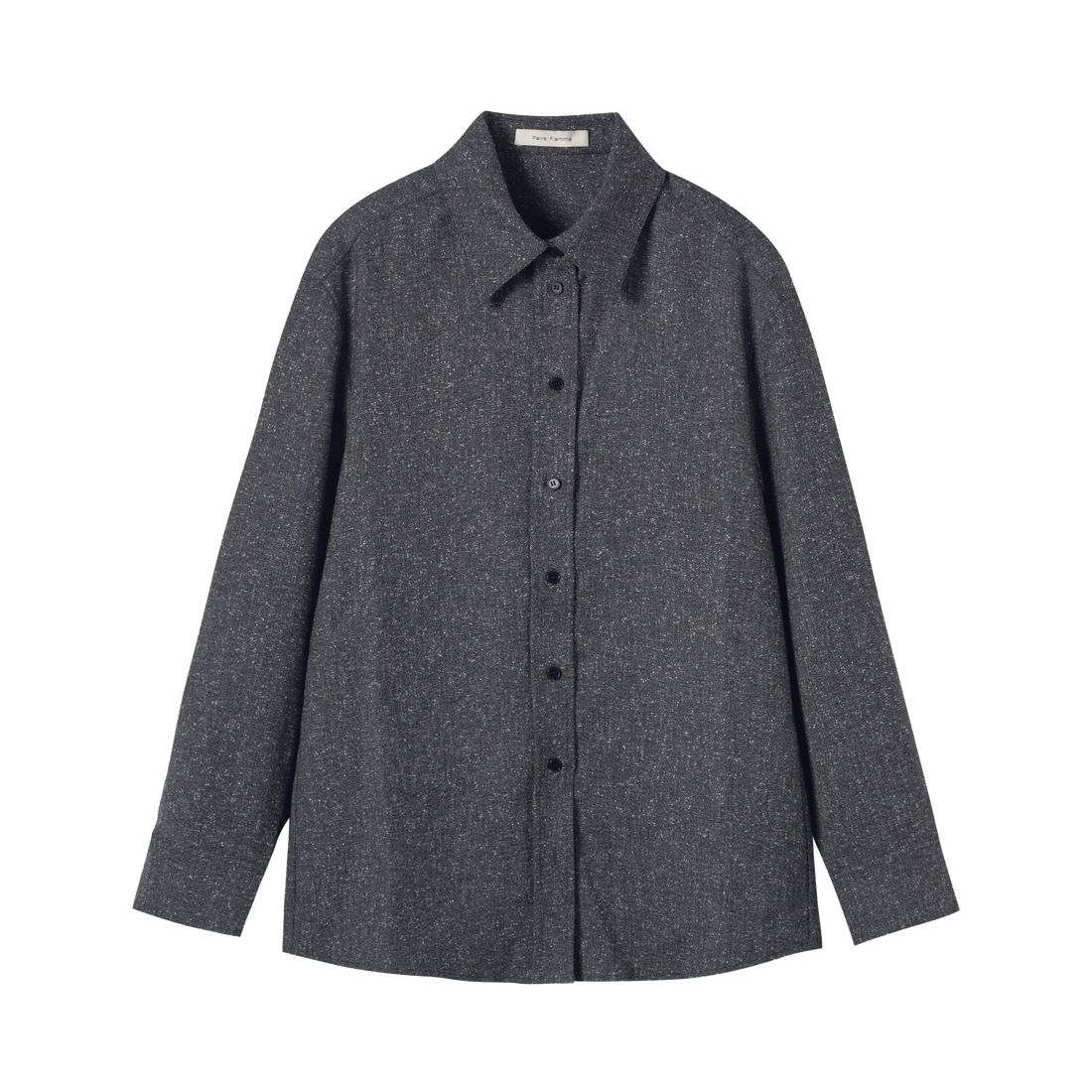 HDL Paire Flamma Heather Grey Textured Shirt