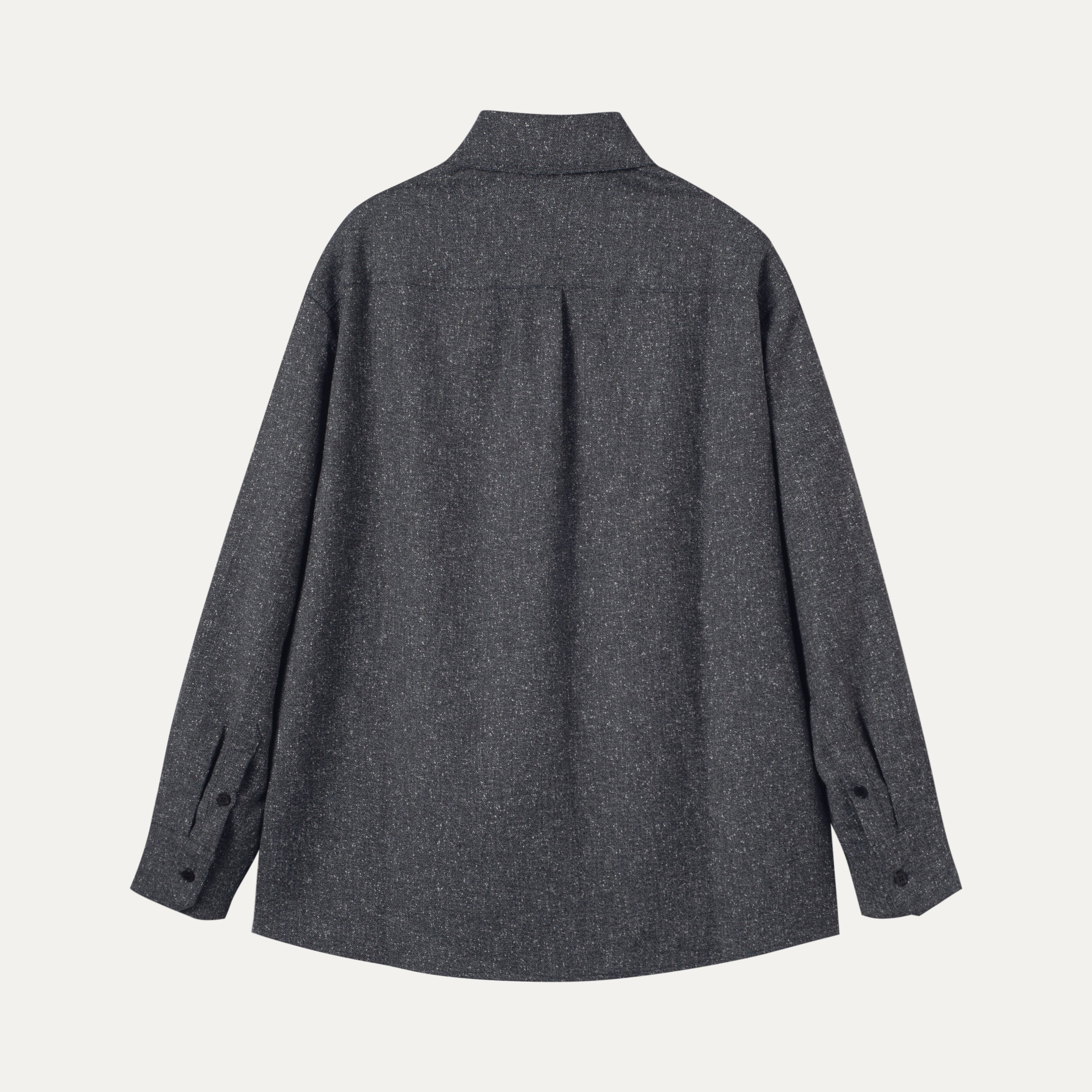 HDL Paire Flamma Heather Grey Textured Shirt