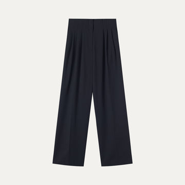 HDL Paire Flamma Black Textured Tailored Trousers