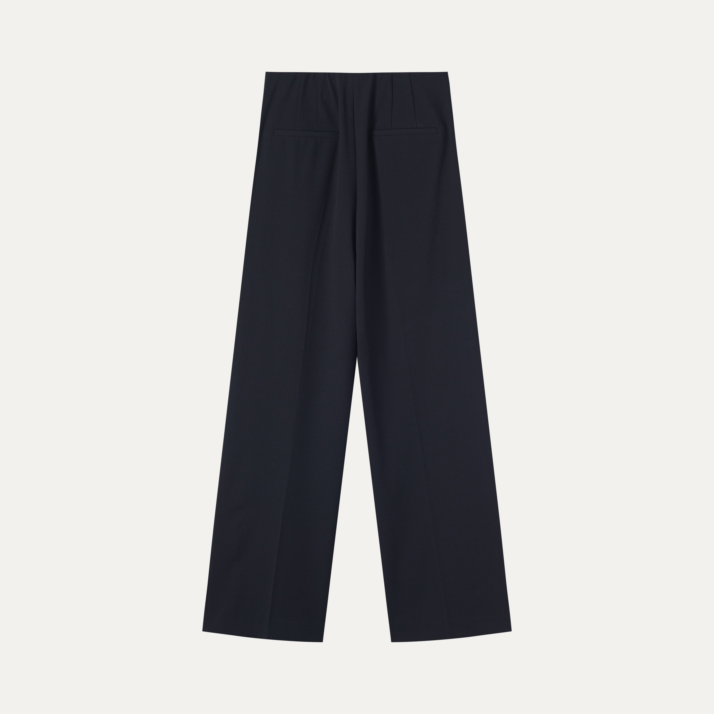 HDL Paire Flamma Black Textured Tailored Trousers