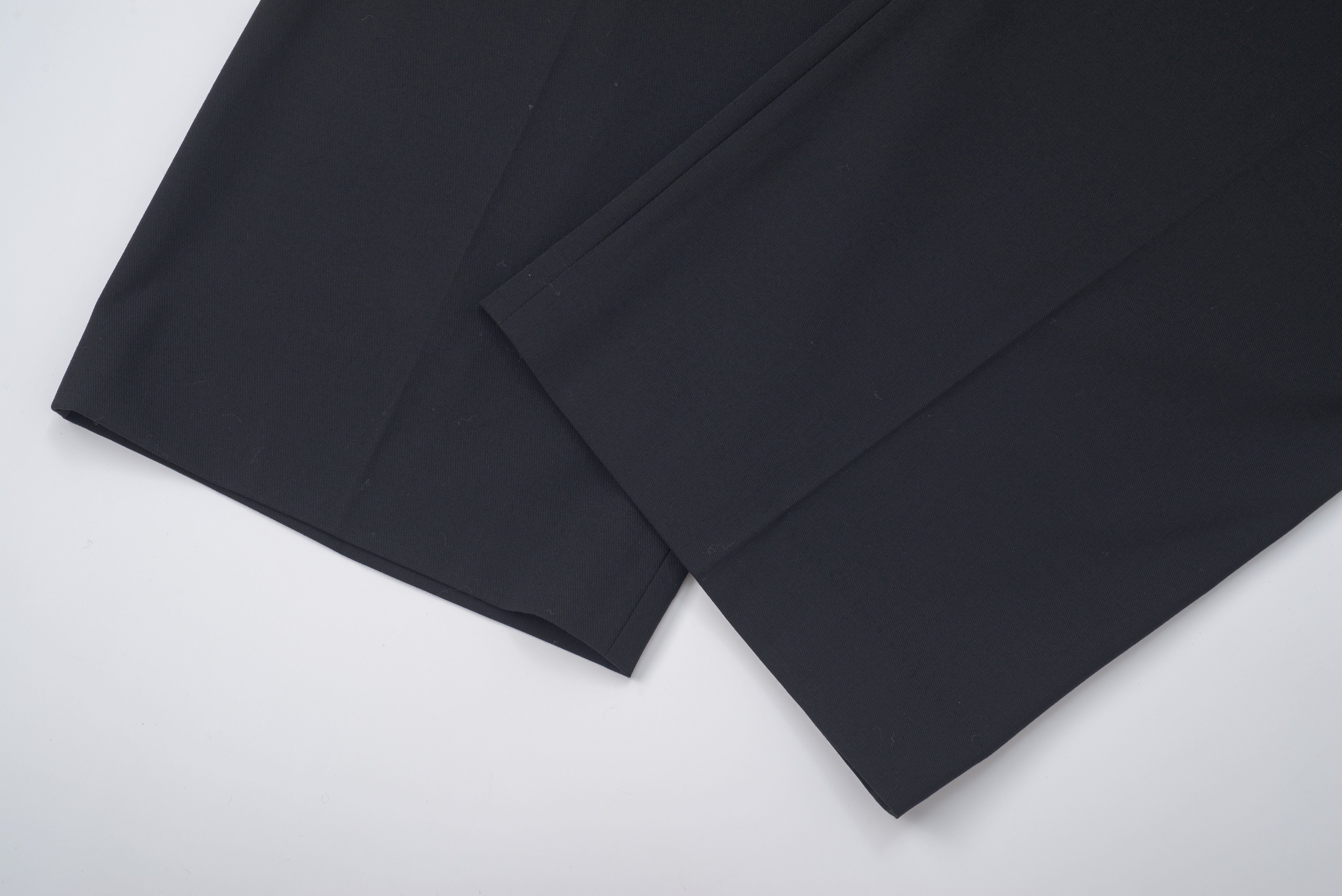 HDL Paire Flamma Black Textured Tailored Trousers