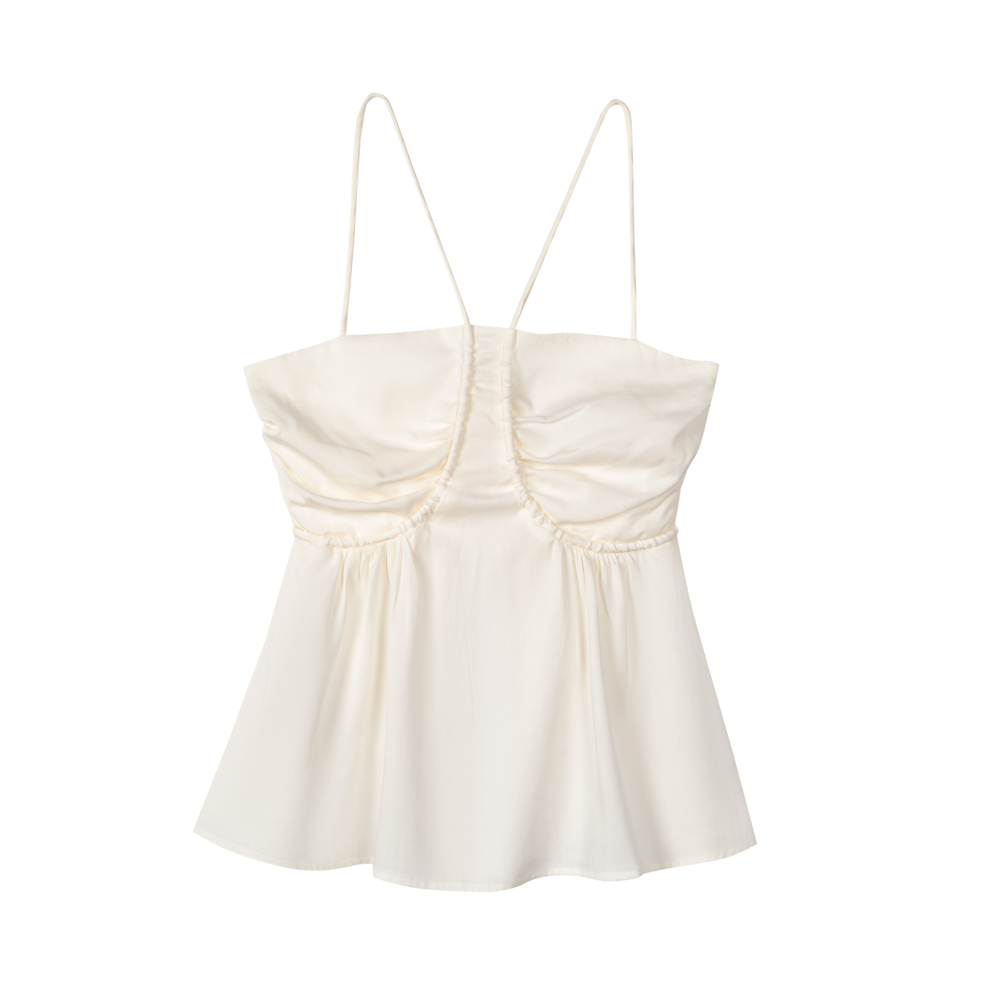 A-Line Gathered Bust Camisole