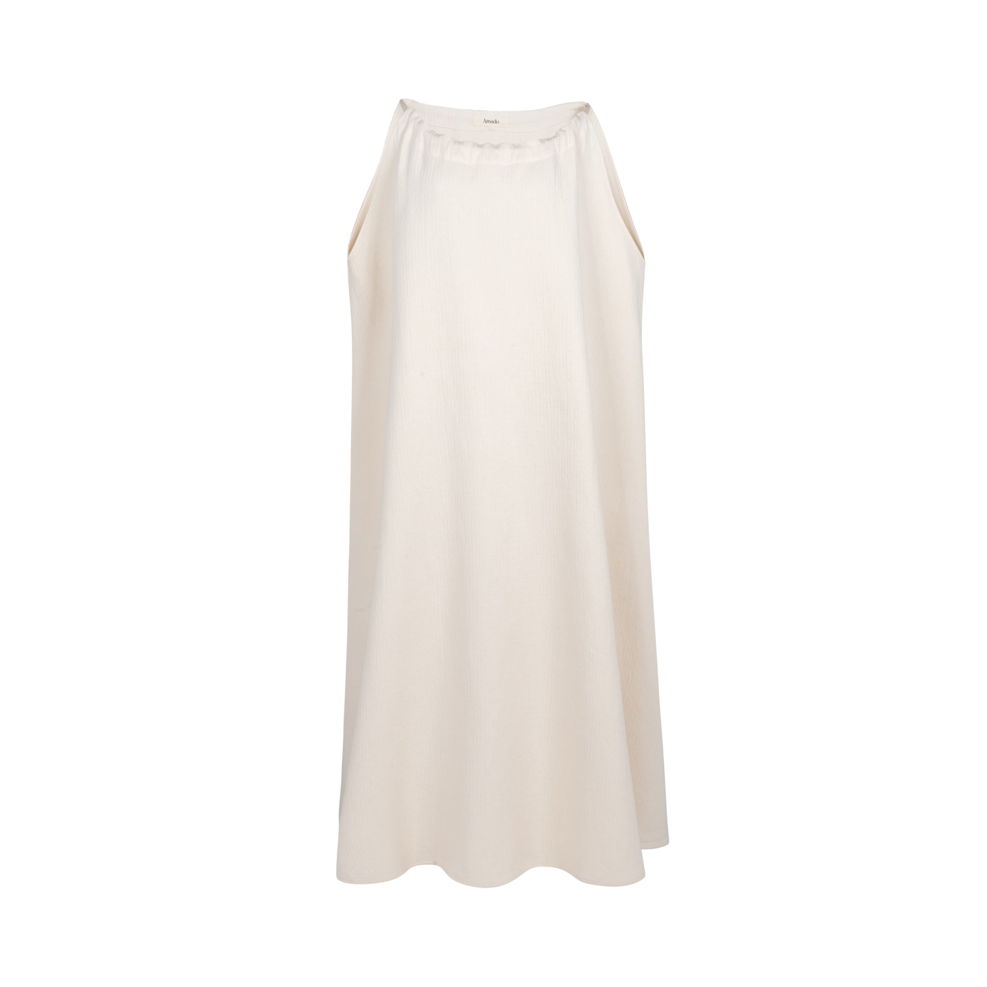 Drawstring A-Line Dress