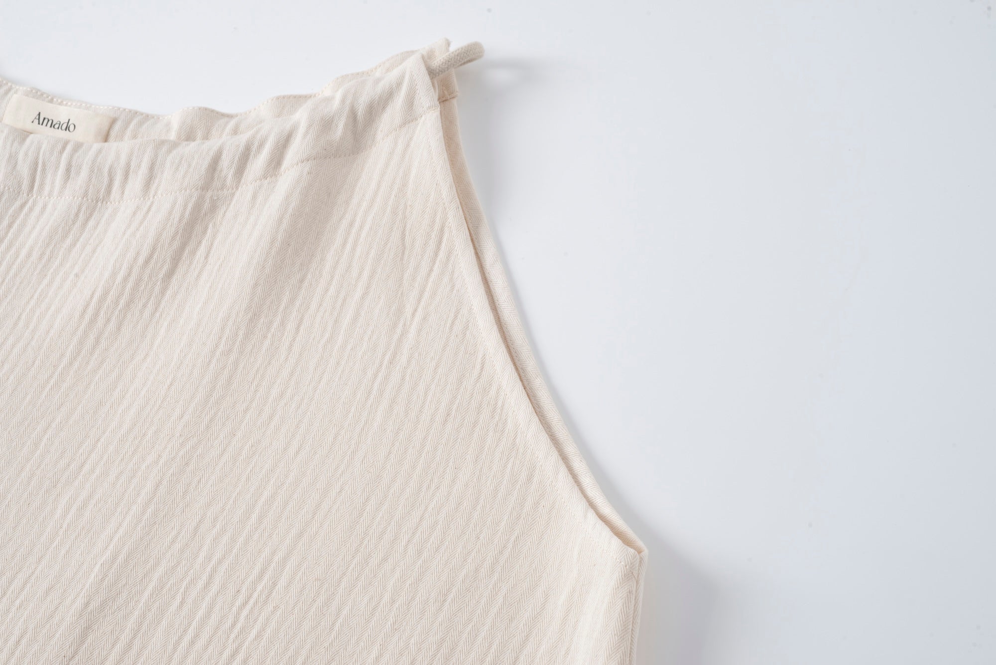 Drawstring A-Line Dress