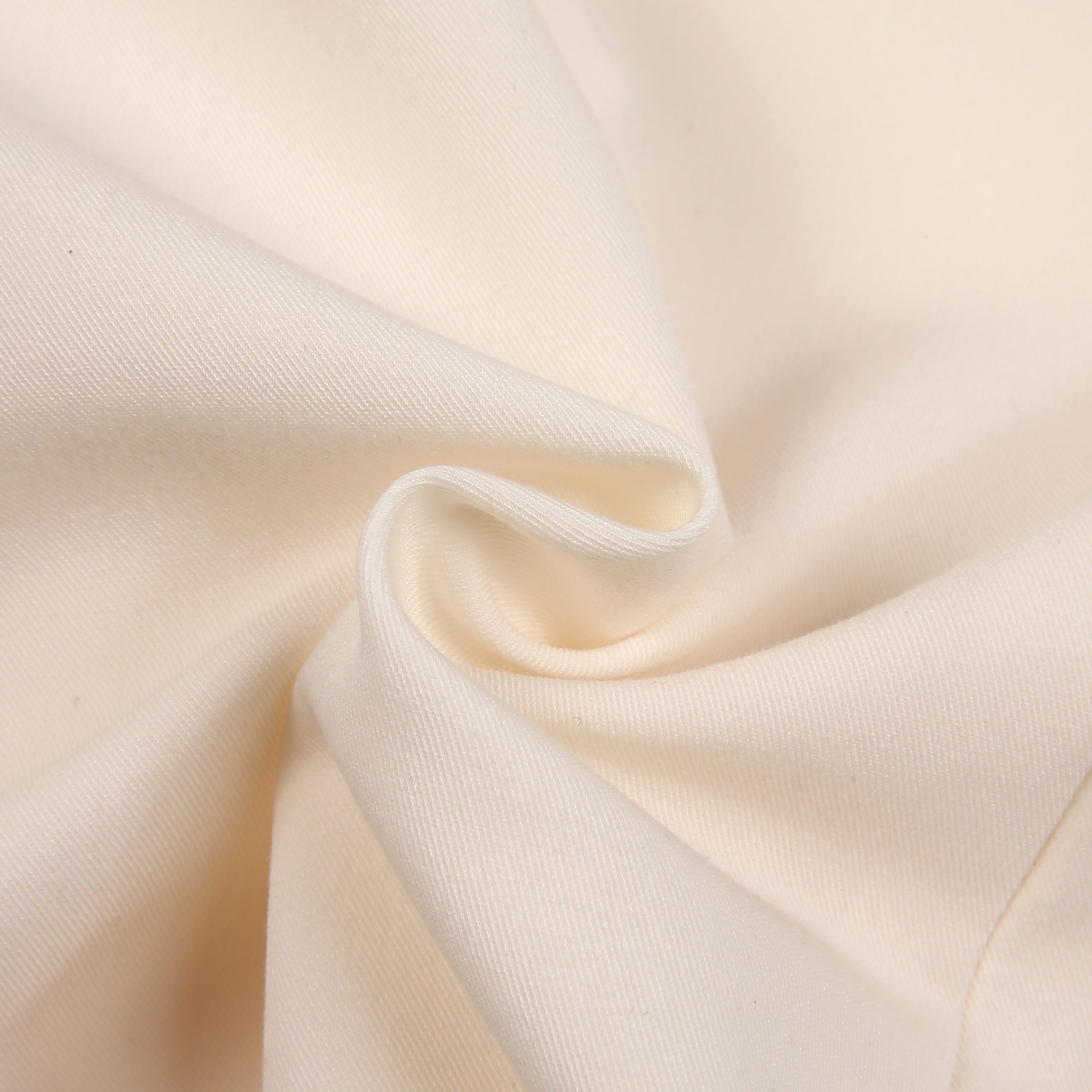 White Stand-Collar Vest