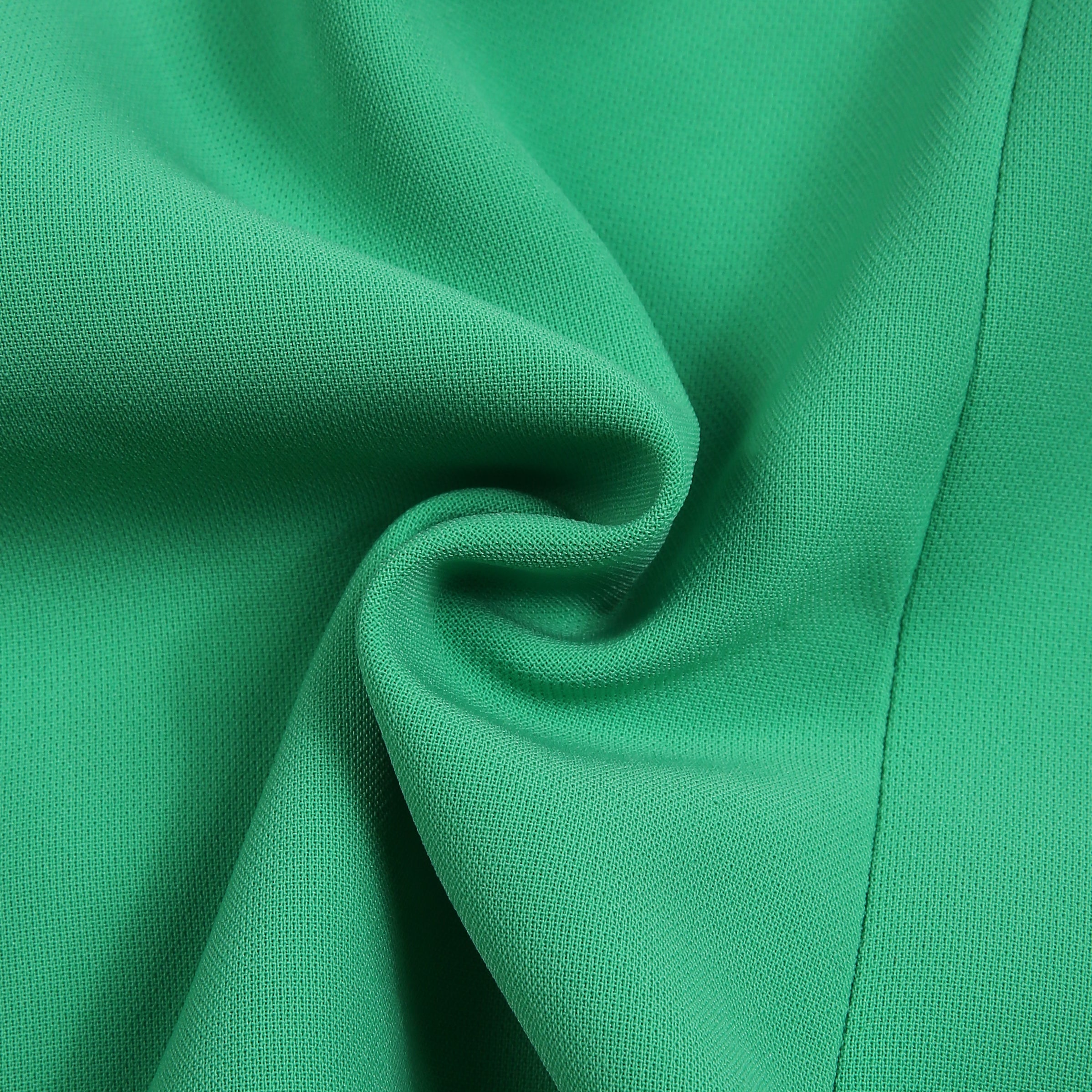 Green Stand-Collar Vest