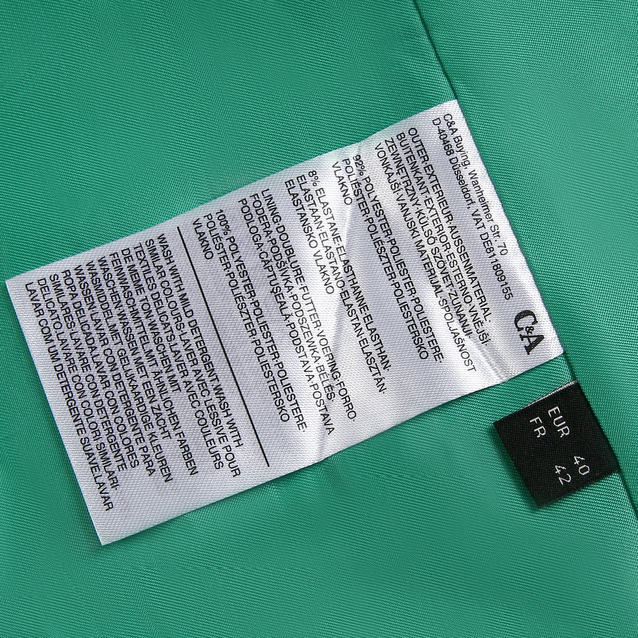 Green Stand-Collar Vest