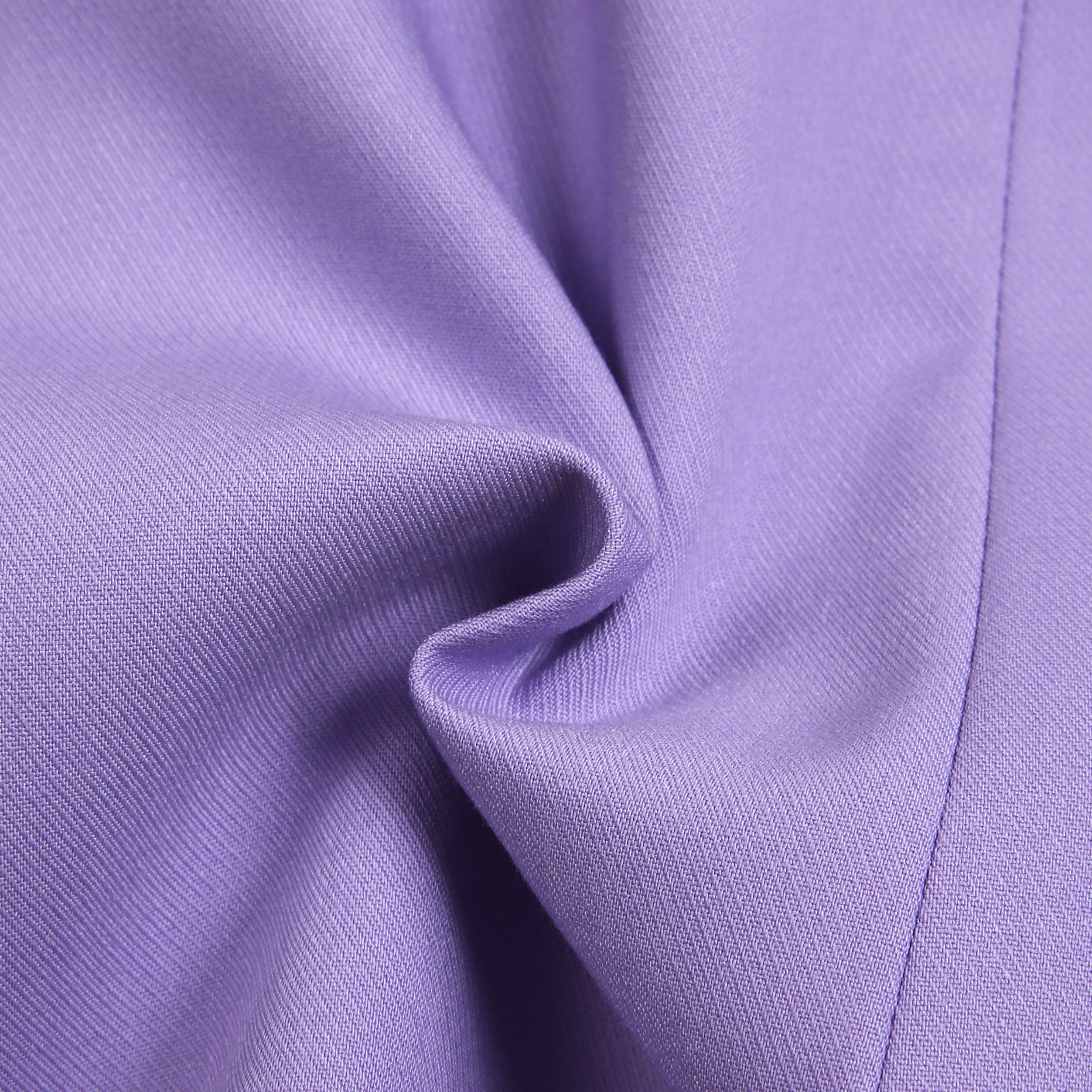 Purple Stand-Collar Vest