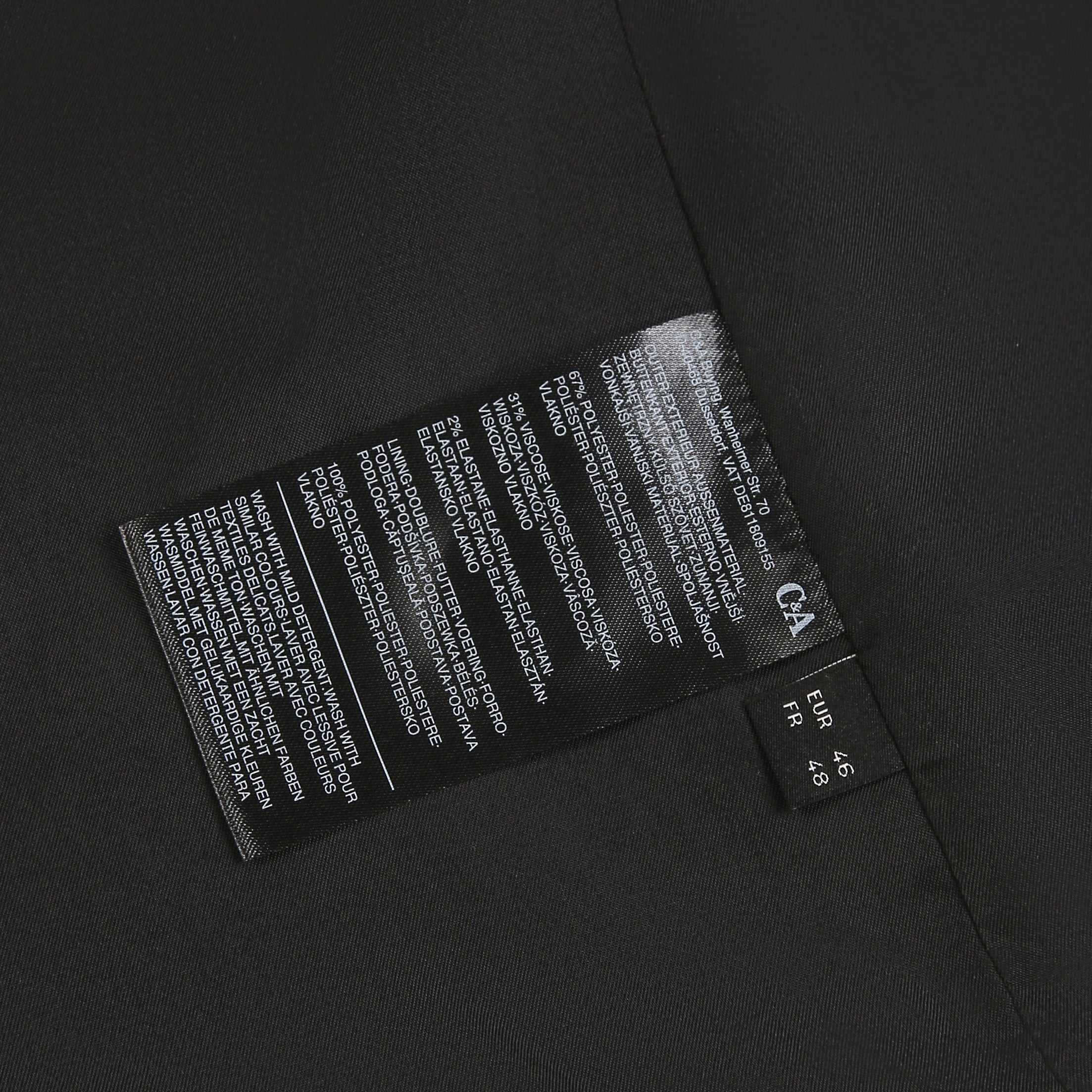 Brown Stand-Collar Jacket