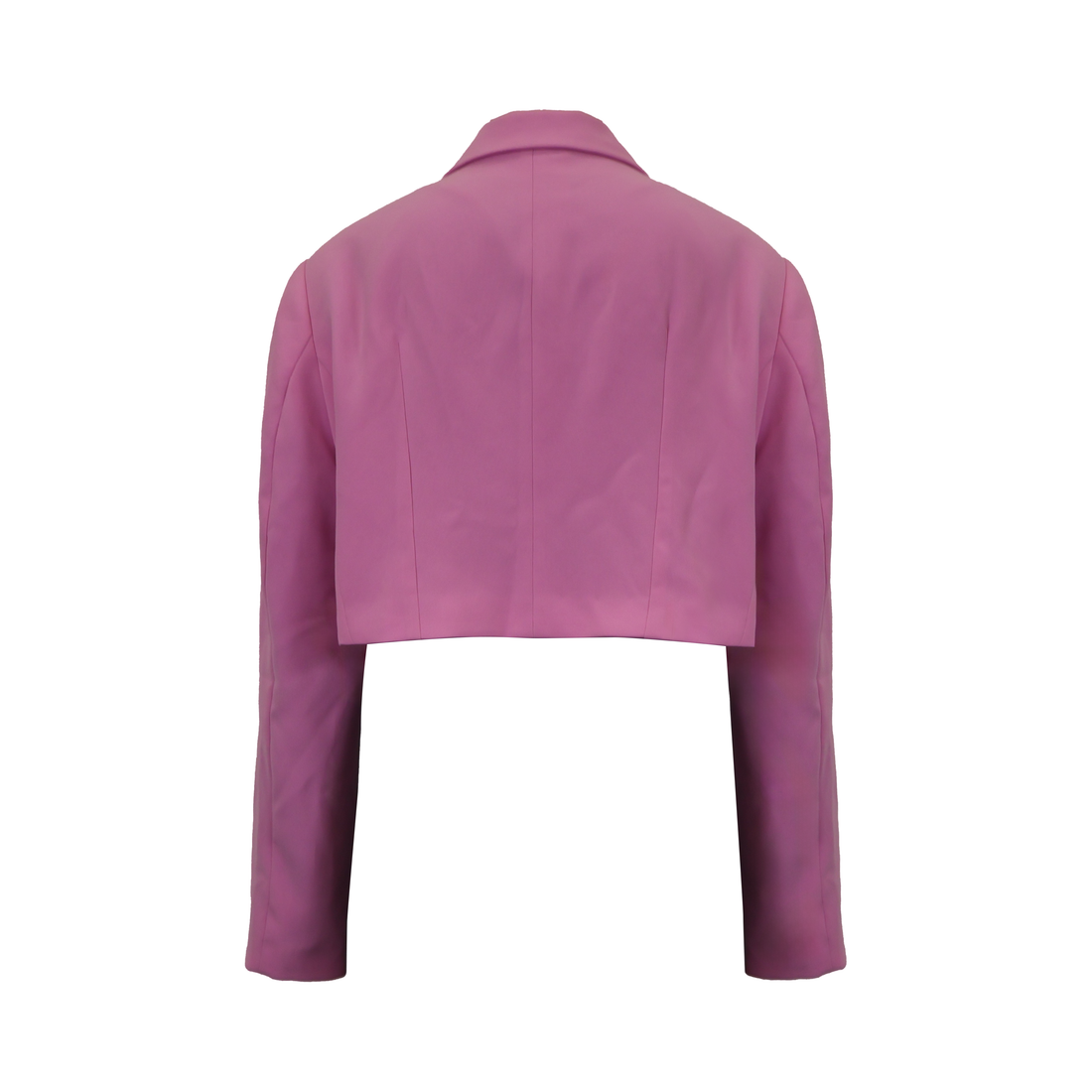 Pink Cropped Blazer